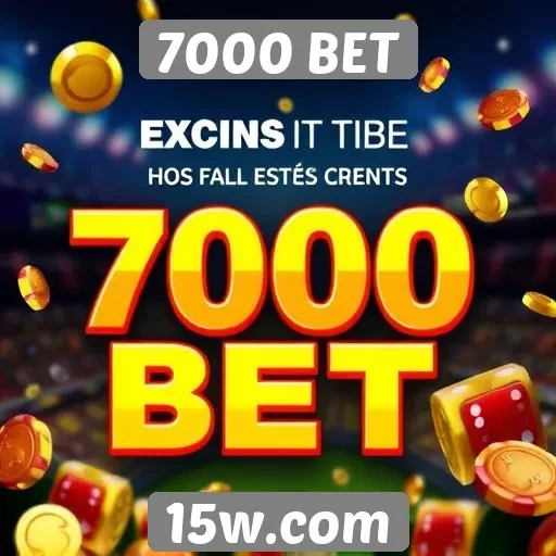 Ofertas promocionais e bônus de 7000 BET